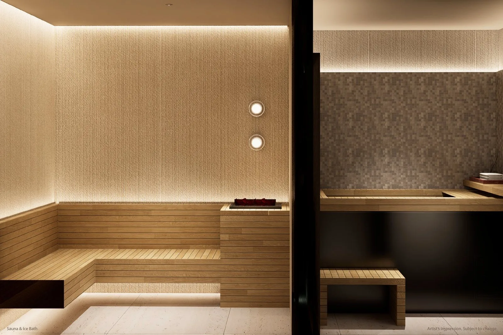 PEYLAA Phuket — interior: living and dining