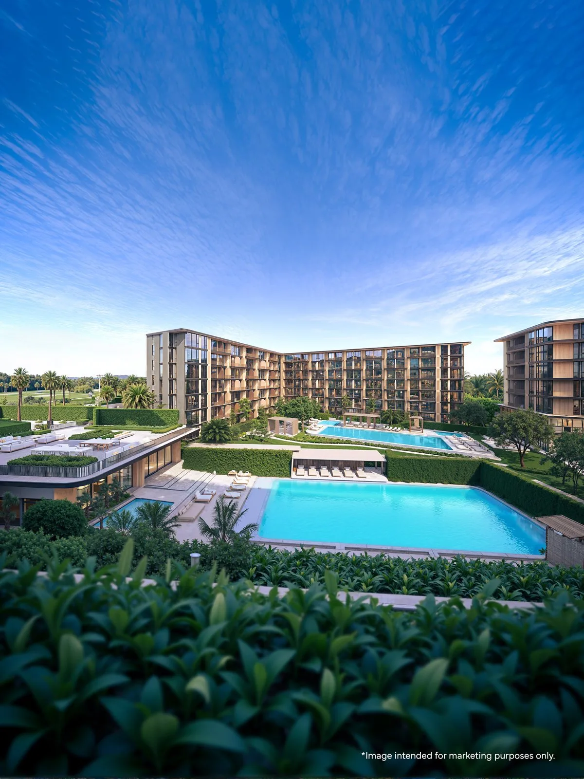 PEYLAA Phuket — rooftop pool by the building